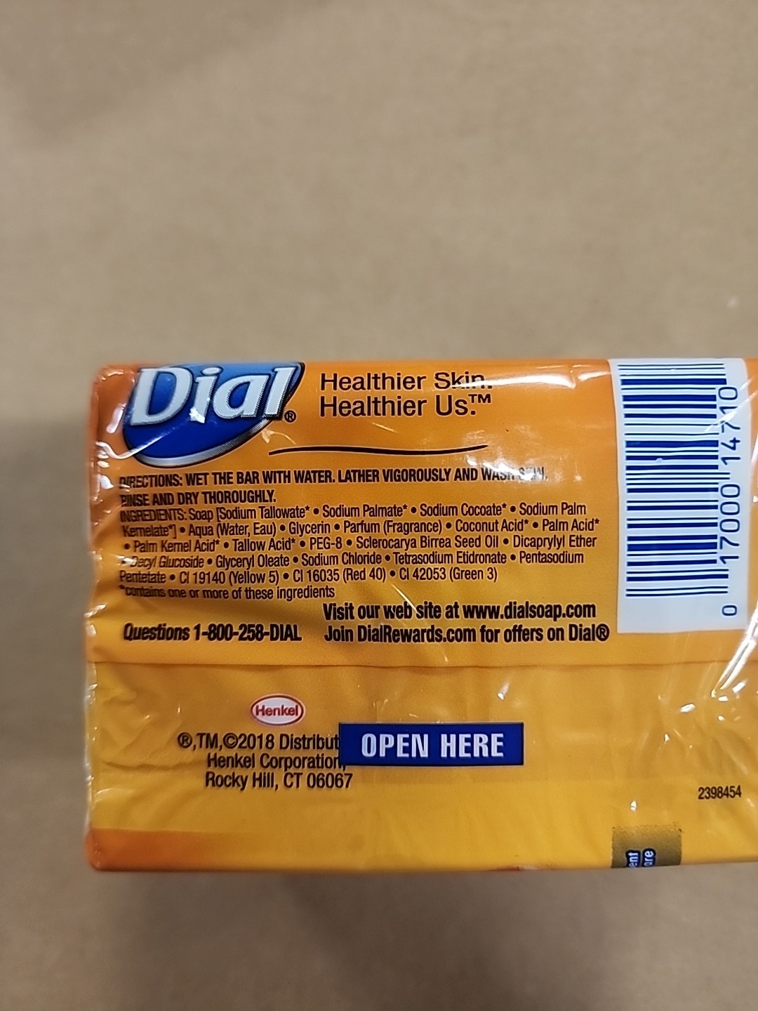 Dial Marula Oil Skin Care Bar 2‑Pack Bars Total New Sealed Discontinued NOS