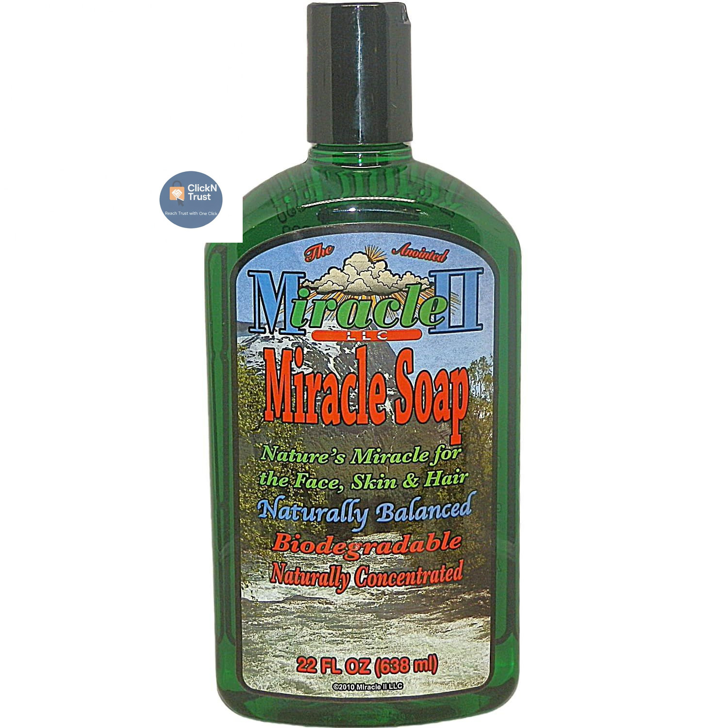 Miracle II Regular Soap, 22 Ounce 1 count (Pack of 1)