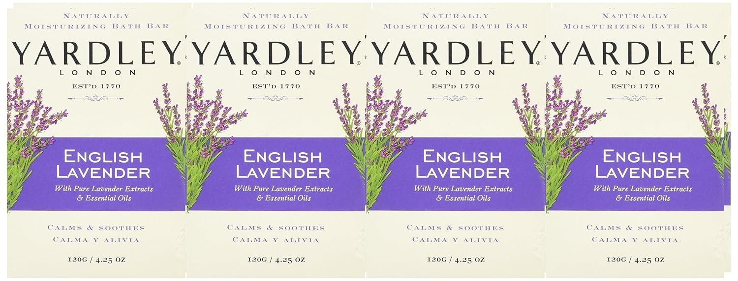 Luxury 8-Pack Lavender Essential Oil Soap Bars – 4.25 oz of Pure Indulgence