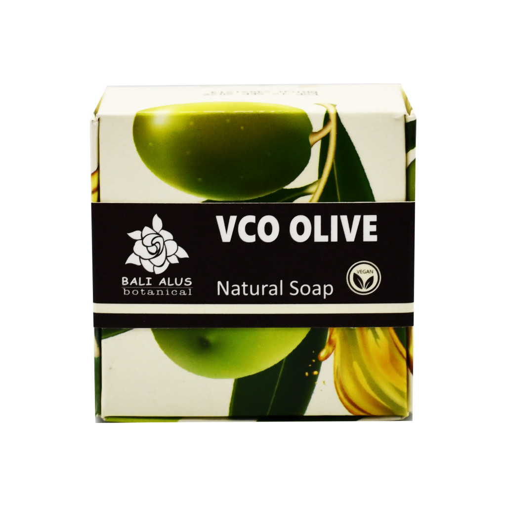 Bali Alus, Natural Soap, 100g, VCO Olive (Pack of 1)