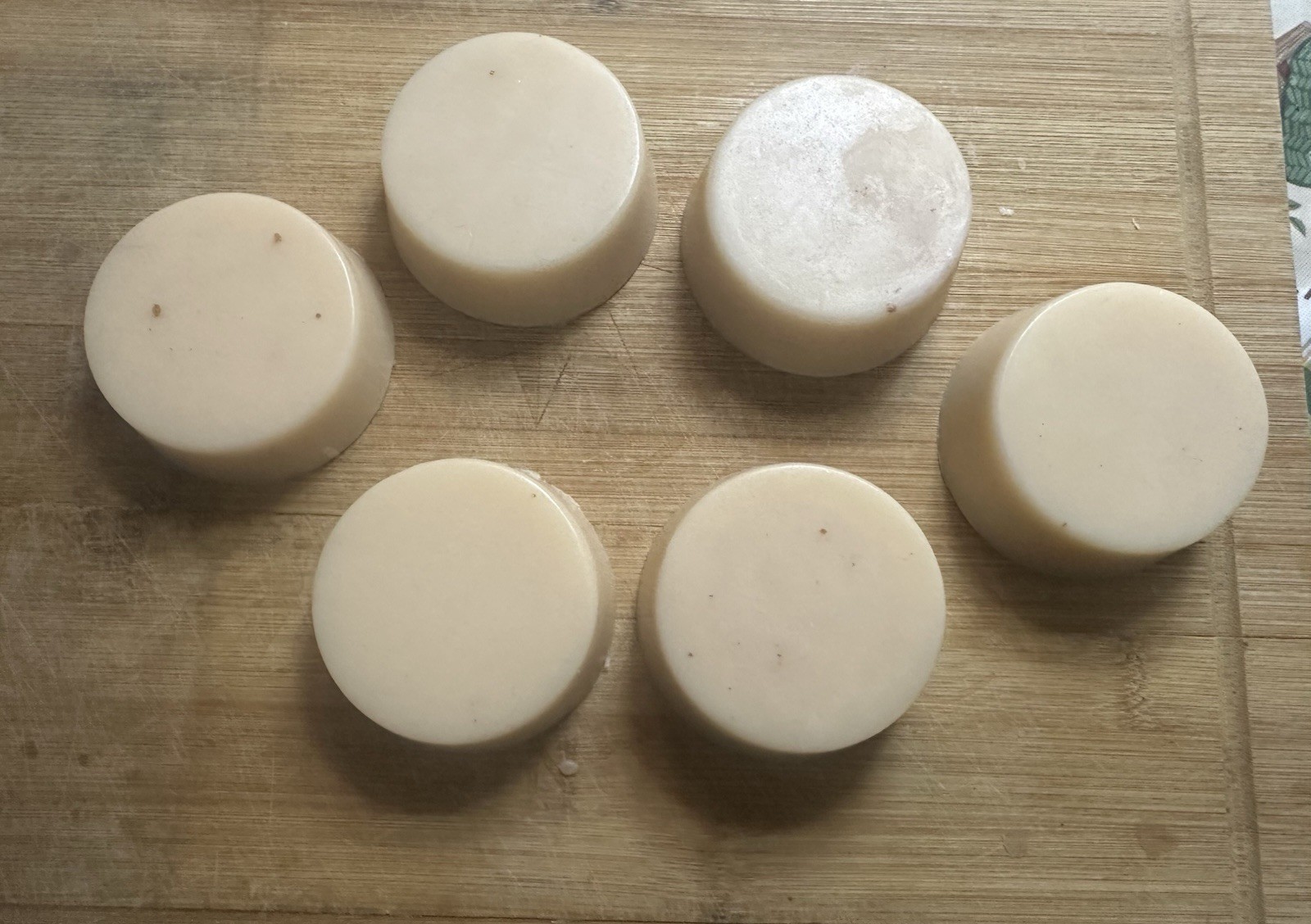 Unscented oatmeal honey vitamin E Handmade Soap Bars