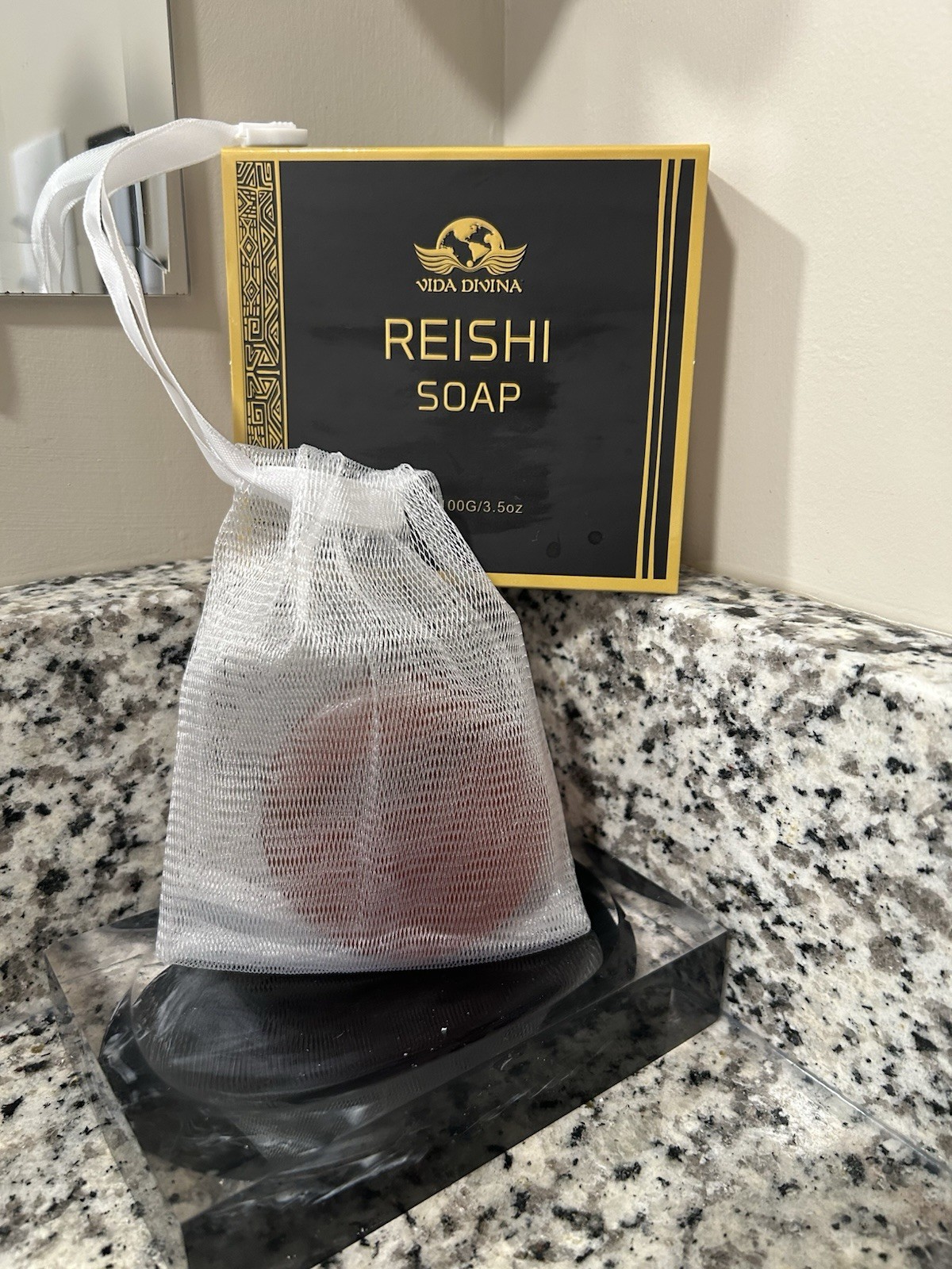 Jabón Reishi de Vida Divina Organic Natural Herbal Soap