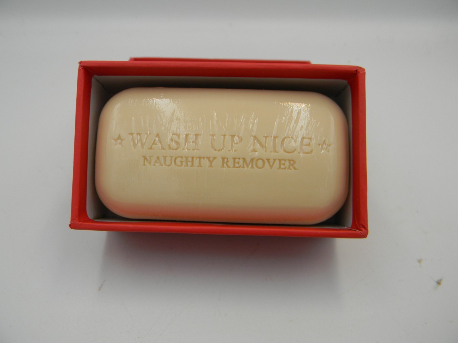 Department 56 SANTA CLAUS SOAP “Wash Up Nice” Naughty Remover 3.88oz, Rain Scent