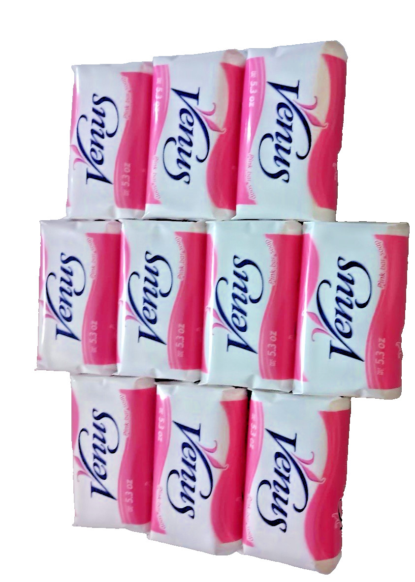 Venus Pink Bar Soap 5.3 oz – Pack of 10