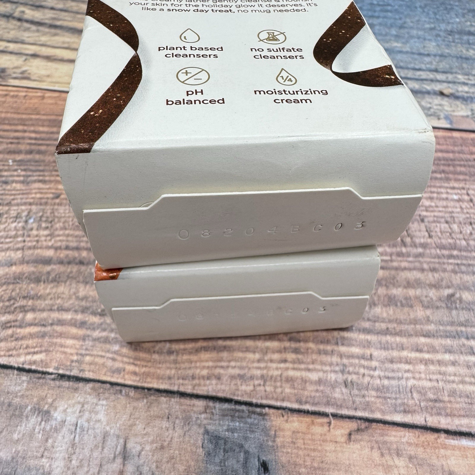 Dove Hot Cocoa Swirl /Gingerbread Limited Edition Holiday Beauty Bar Soap 2 Pack