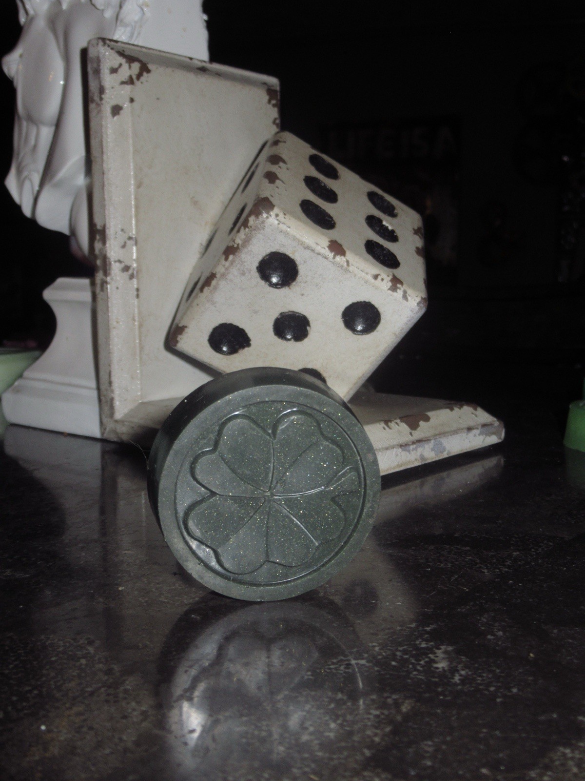 Money Soap Bar with Real Cash inside ($1-$100) -Lucky 4 leaf clover