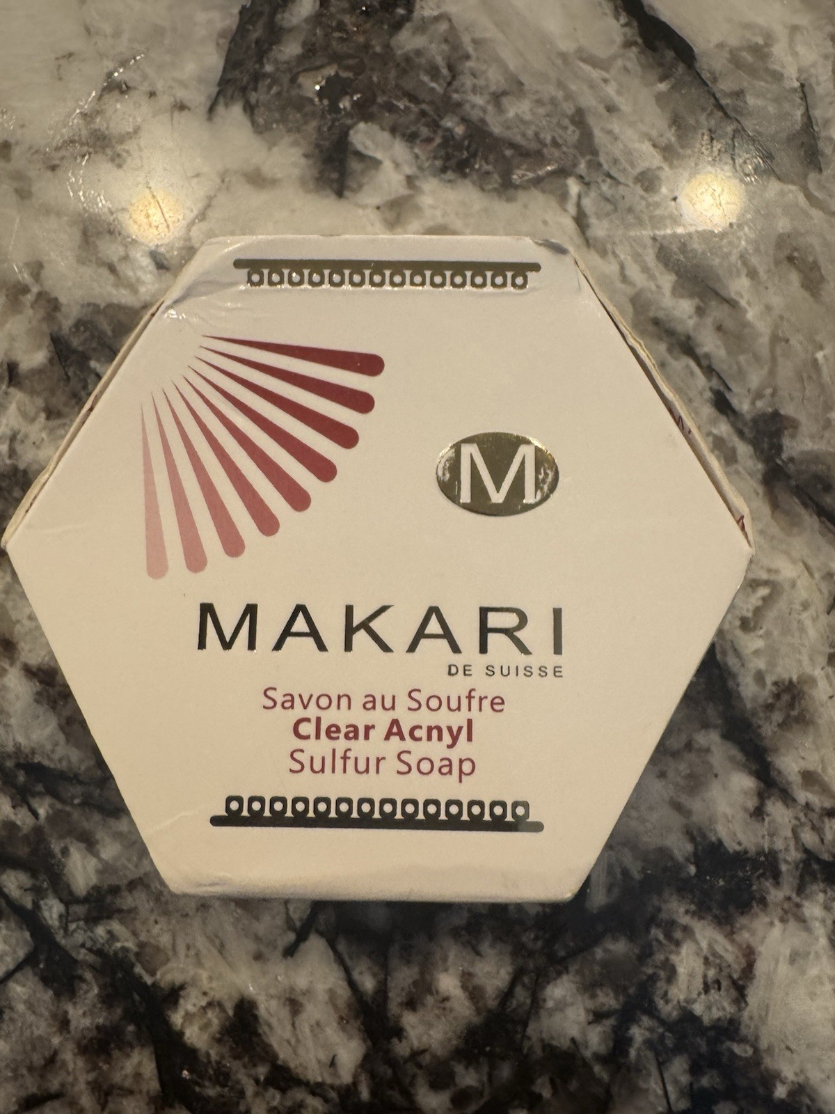 MAKARI Classic Acnyl Sulfur Soap (7 oz) | Anti-Acne Bar 7 Ounce (Pack of 1) New