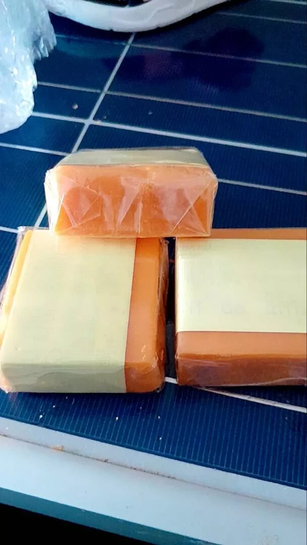 20x Natural orange soap Galong Herbal Thailand Lightening