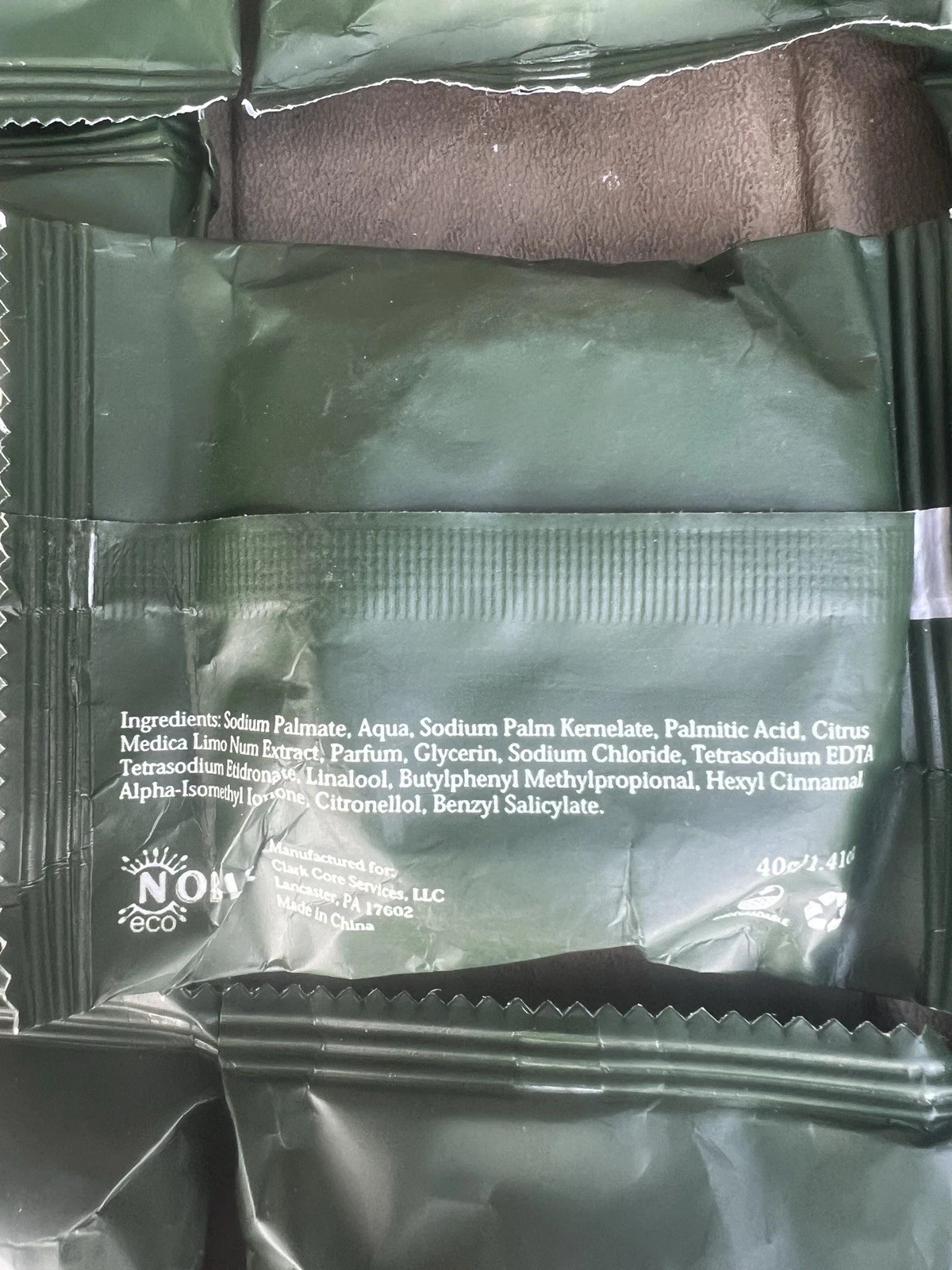 Lot of 15 Eco Novo Terra Glycerin Bath Soap Botanical Scent Travel Size 1.41 oz