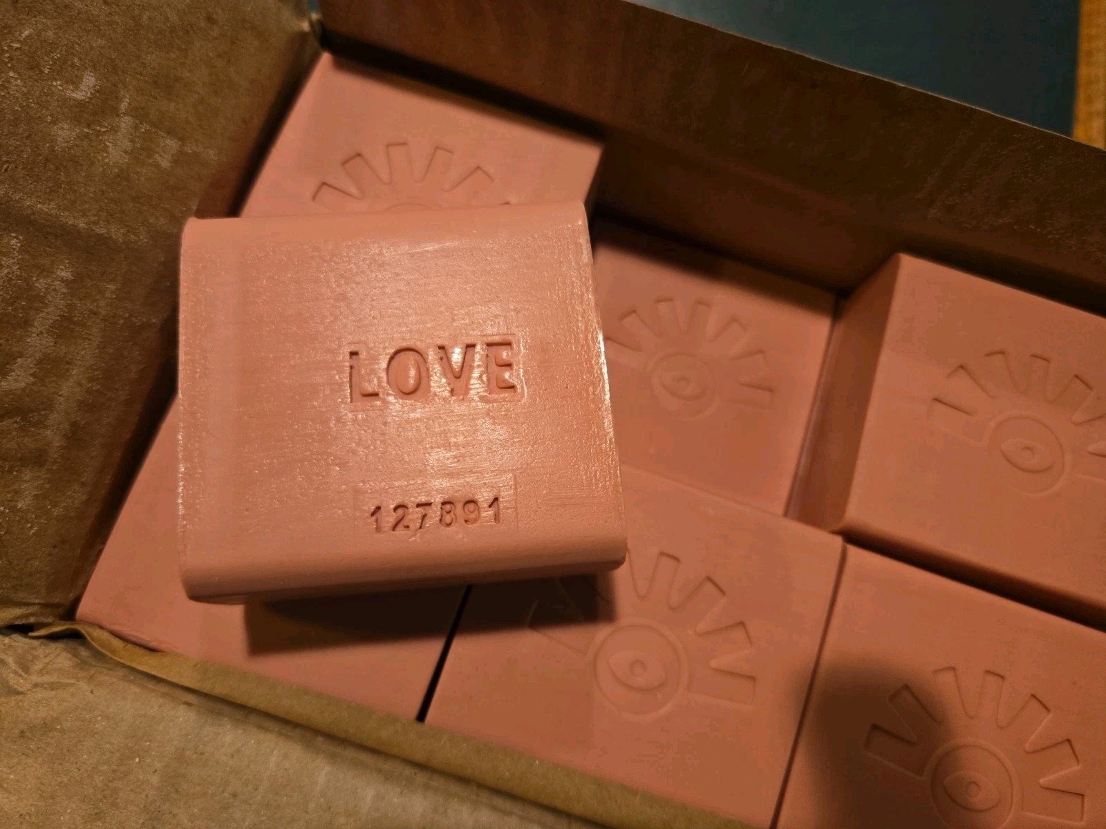 AYEYA Soap LOVE Soap Lot Of 6 3.75oz Bars!