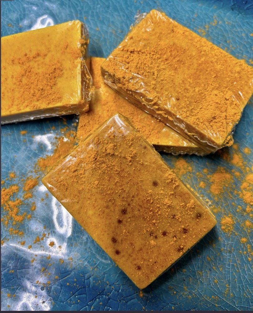Turmeric Handmade Body Bar Soap| Organic Brightening Soap Bar: All Skin Types