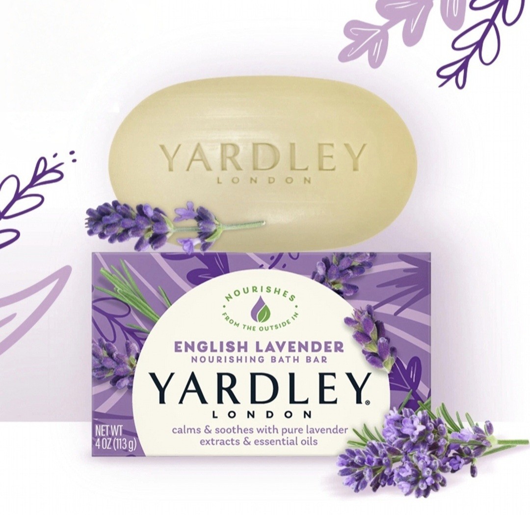 § YARDLEY LONDON (1) 4.0 Oz.🪻🫧 ●ENGLISH LAVENDER●🪻🫧 ≈NOURISHING≈ Bath Bars.