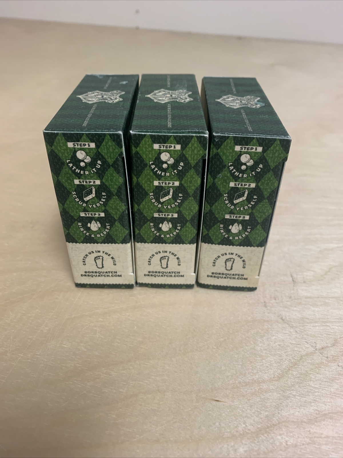 Dr Squatch HARRY POTTER Slytherin House “Suds Of The Sly” Natural Bar Soap – 3pk