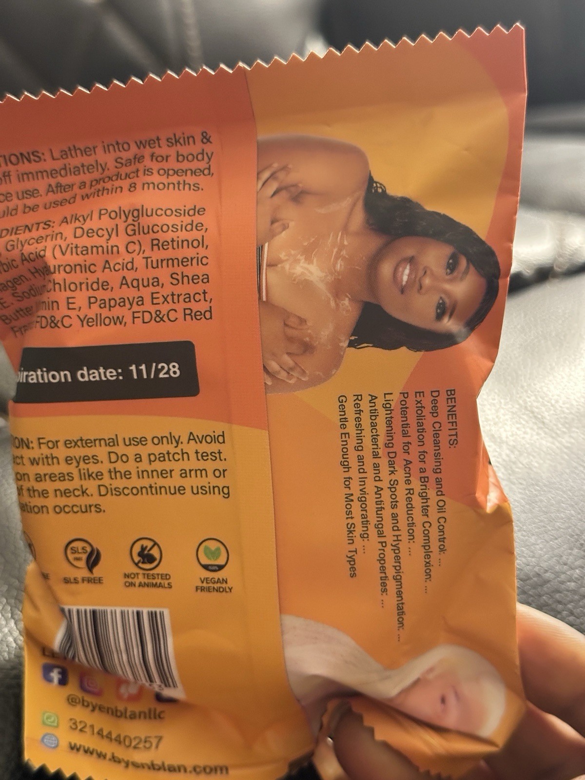 Byenblan Soap Carrot