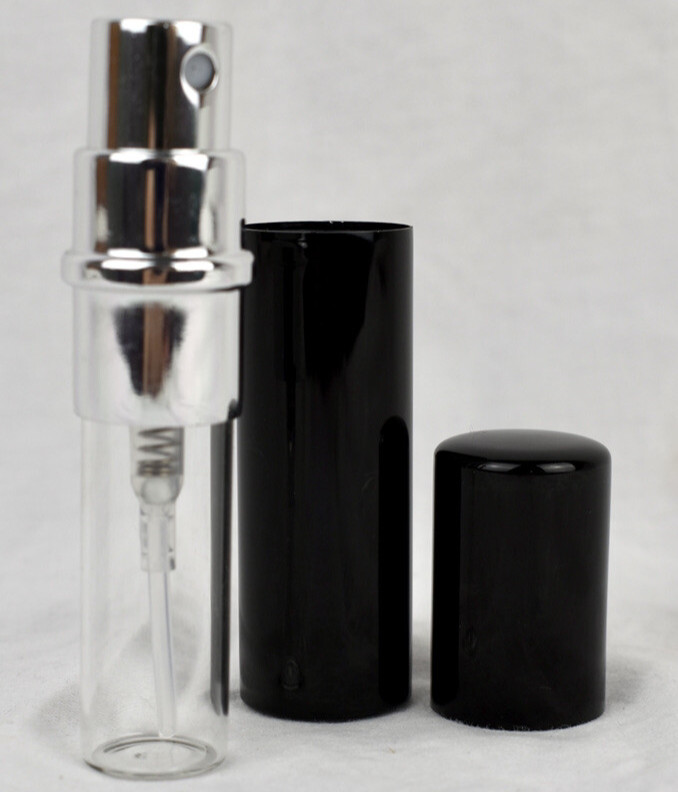 5ml Atomizer Mini Spray Perfume Cologne Bottle Refillable Travel Empty Glass DIY