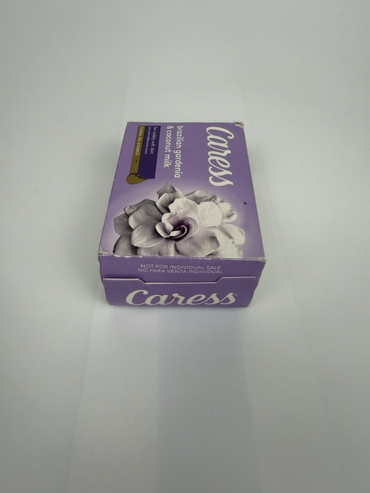 CARESS 3.15oz Brazilian Gardenia/Coconut Milk (1) BAR Soap NIB