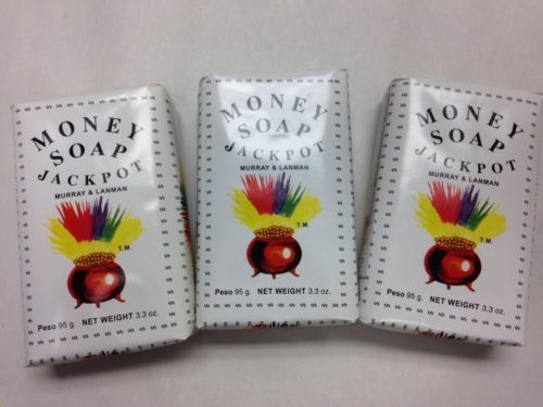 6 Money Soap Jackpot, Murray & Lanman Jabon ATRAE EL Dinero Y ABUNDANCIA.3.3 OZ