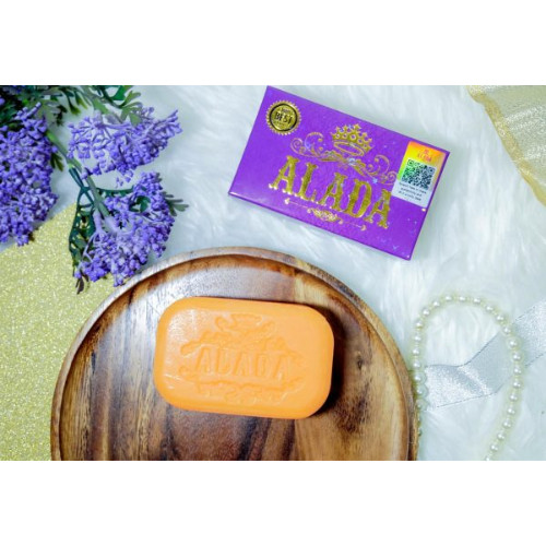 Alada Whitening Soap Natural Extract Face & Body Naturally Brightening 160g