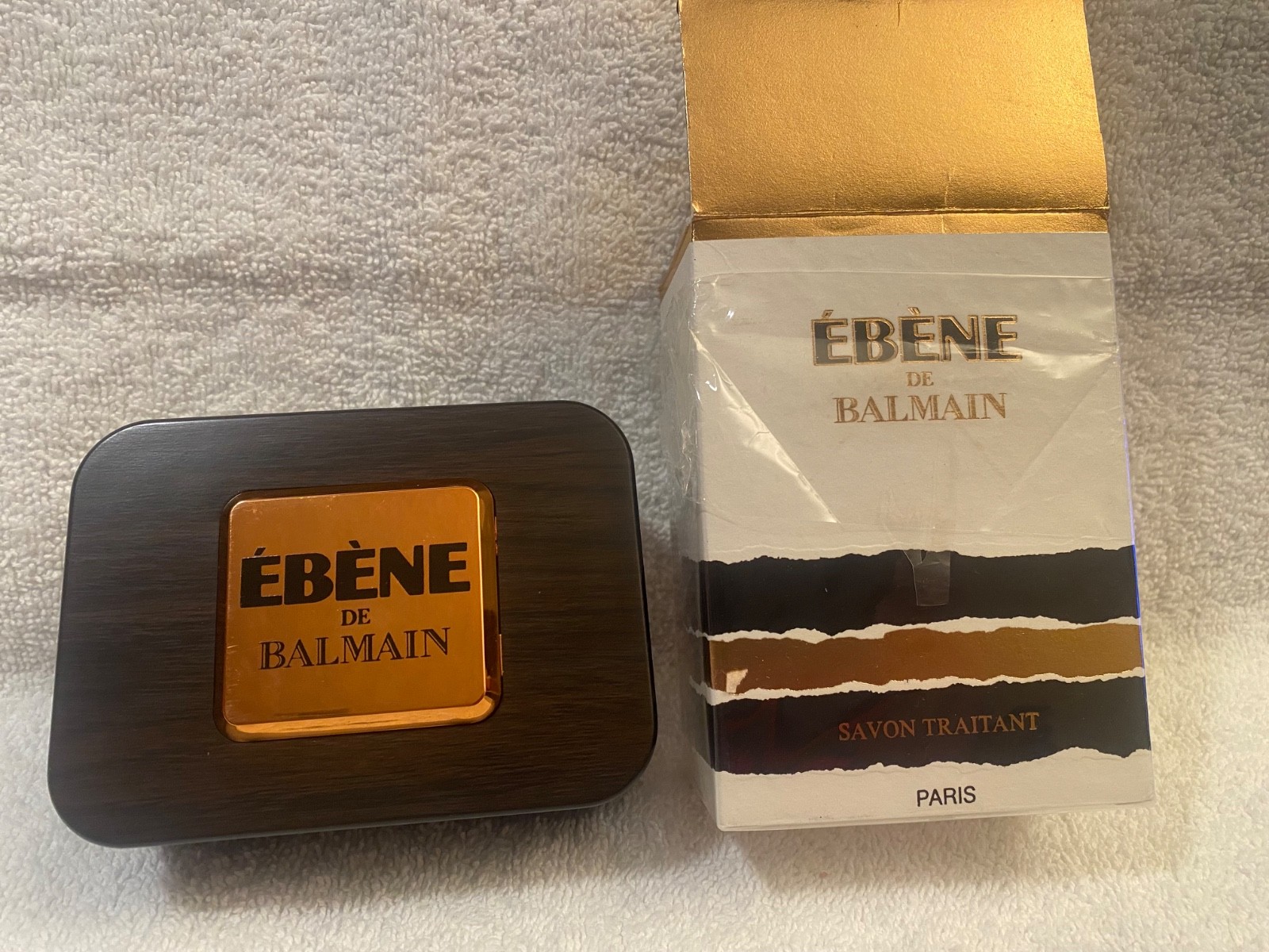 EBENE DE BALMAIN BY BALMAIN VINTAGE SOAP (NEW w/BOX) 7 oz SMELLS WONDERFUL !!