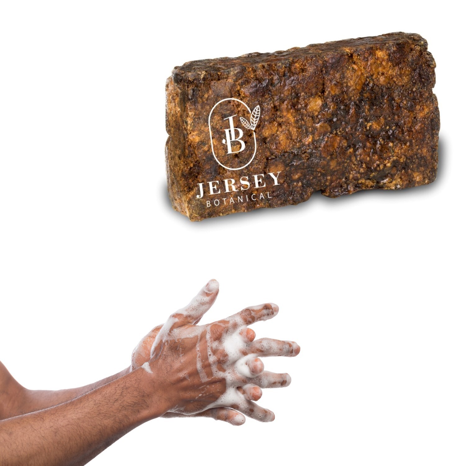 Raw African Black Soap 8 oz. Liquid, Bar, Paste TRIO PACK Natural Organic Pure