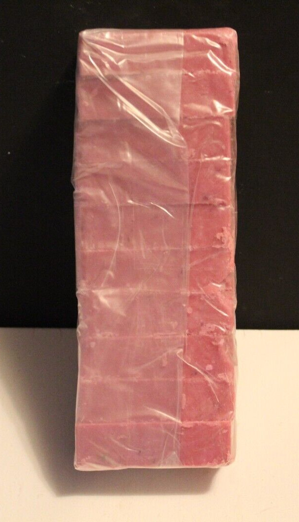 Pink Lemonade Cold Processed handmade soap loaf, 10 precut bars