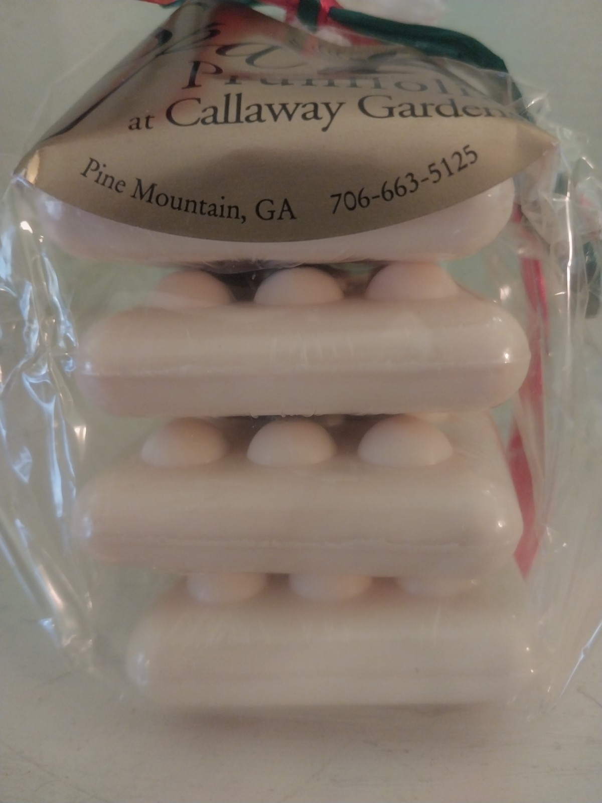 Spa Prunifolia at Callaway Gardens moisturizing/massage soap bars (4) Georgia