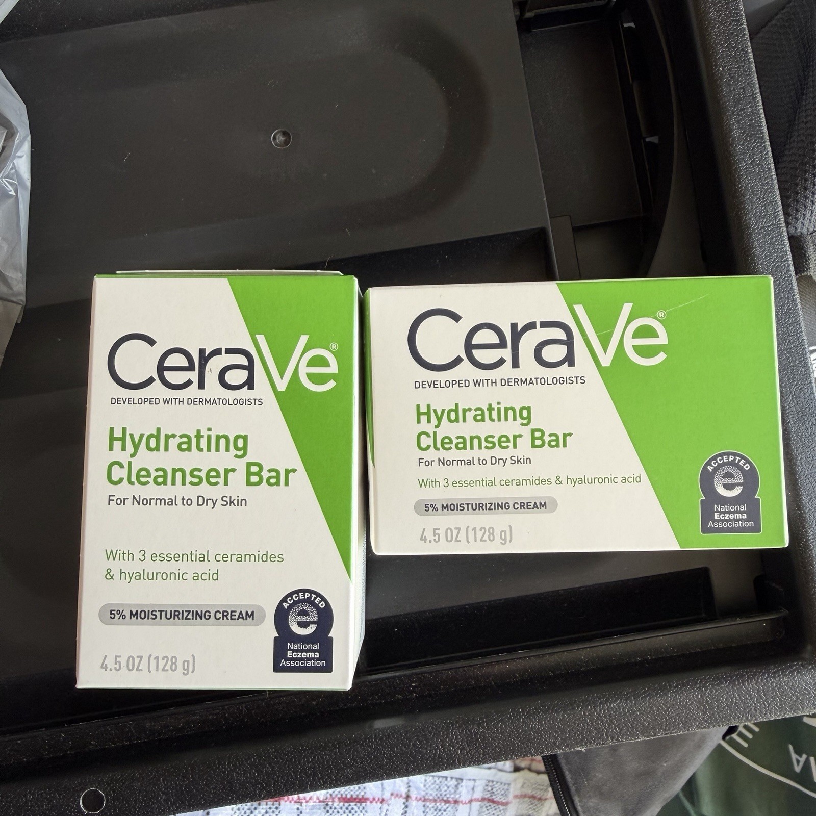 2x CeraVe Hydrating Cleanser Bar – 4.5 oz
