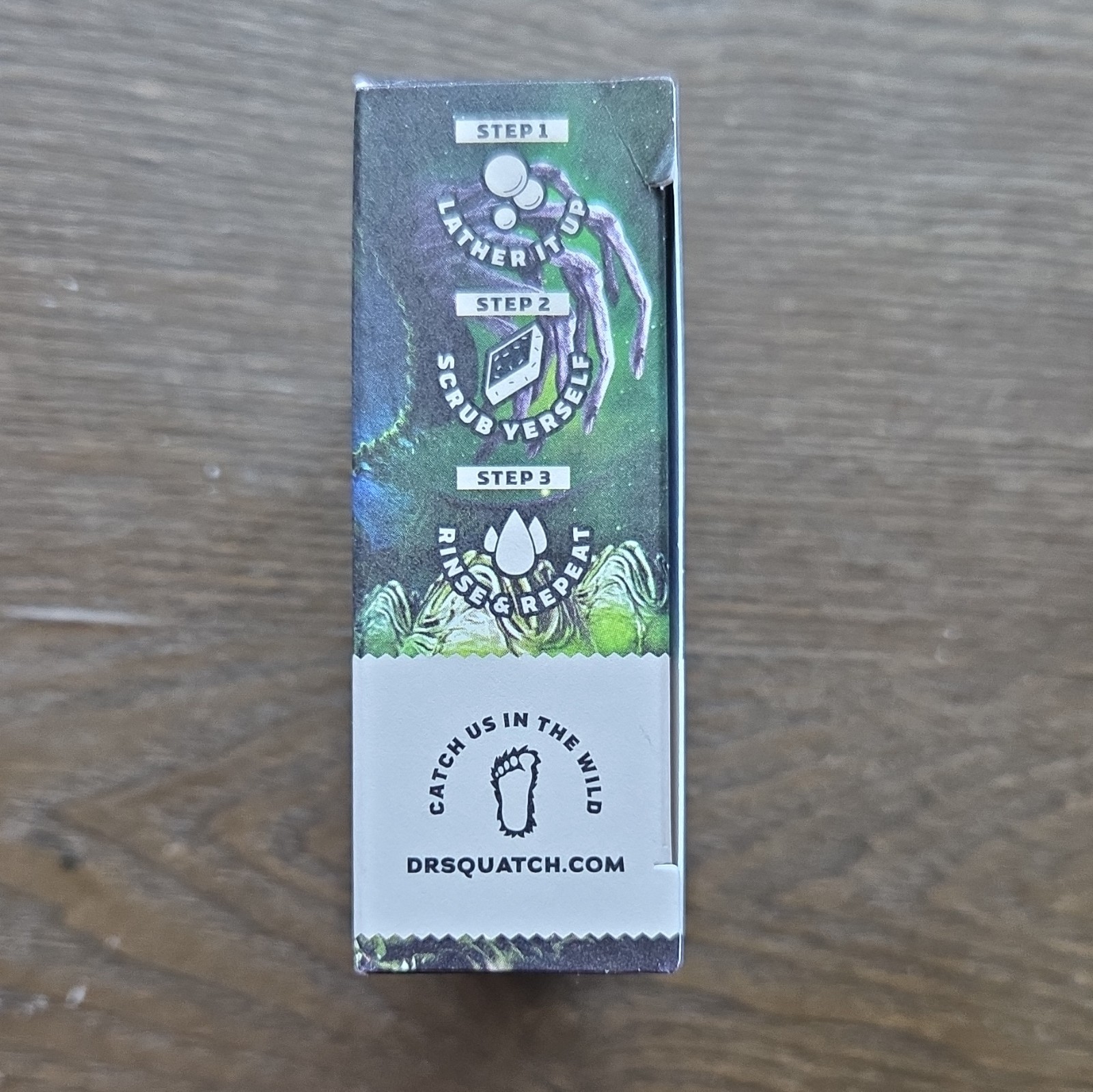 Dr. Squatch Alien Awakening Body Bar Soap Intergalactic Mist Charcoal 5 oz