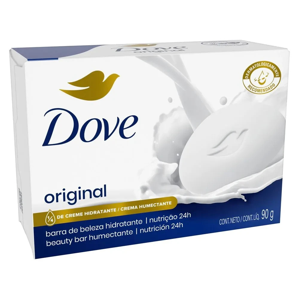 Dove Moisturizing Beauty Cream Bar Soap Original 90g (3.17 oz) 2 Pack