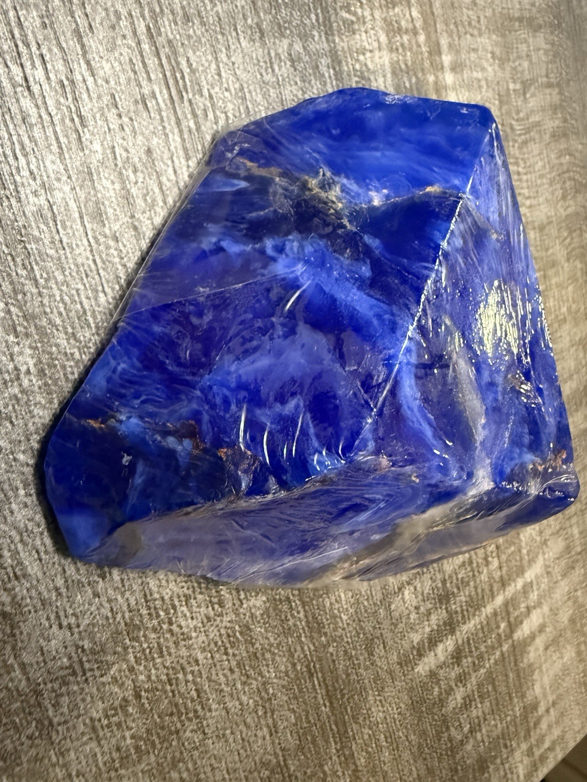 SoapRocks, “Lapis Lazuli” One 4 Oz Bar, Ocean Fresh Fragrance.