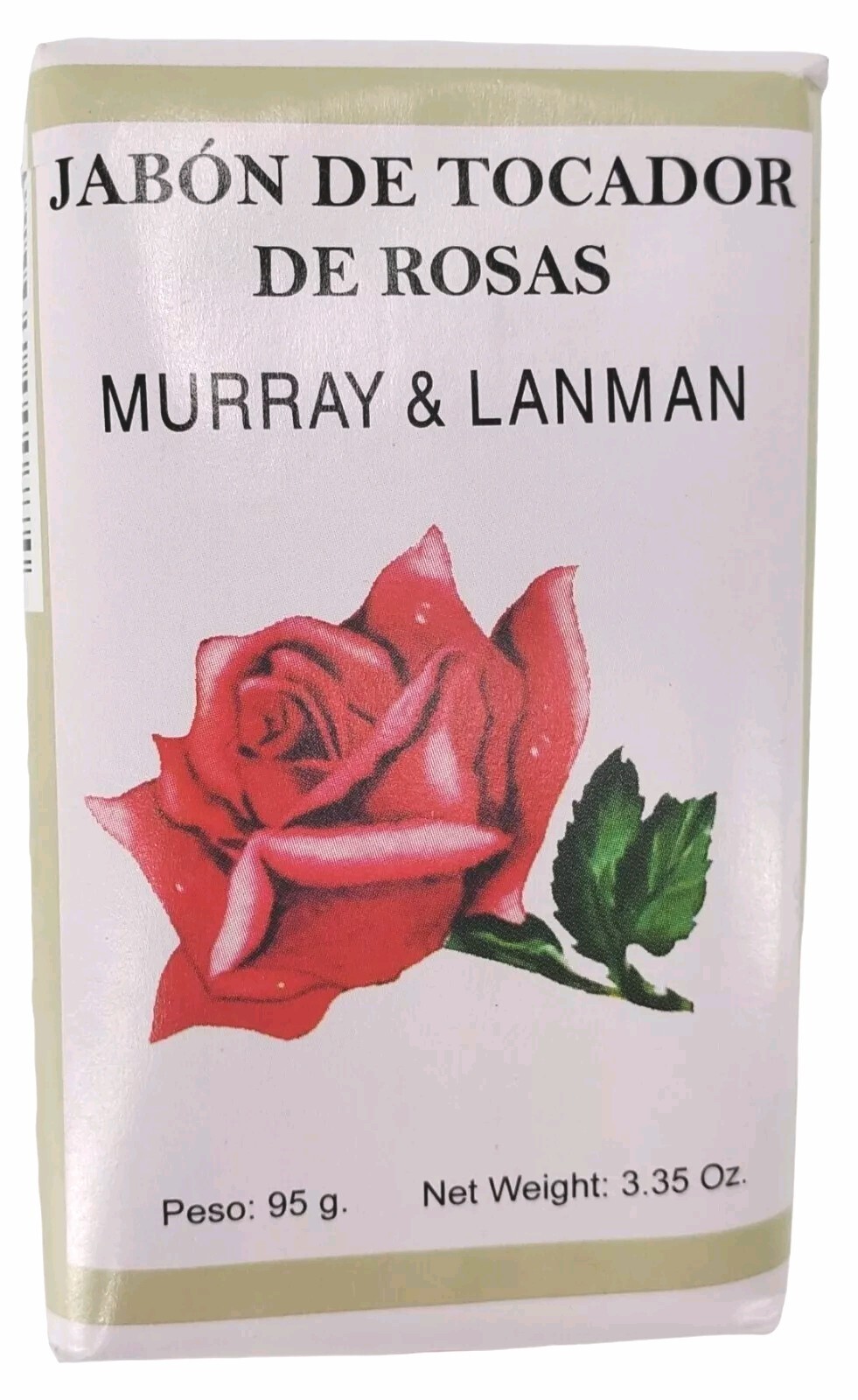 Rose Scent soap 95G (3.35OZ) Murray Lanman Rose bar soap Jabon de tocador de ros