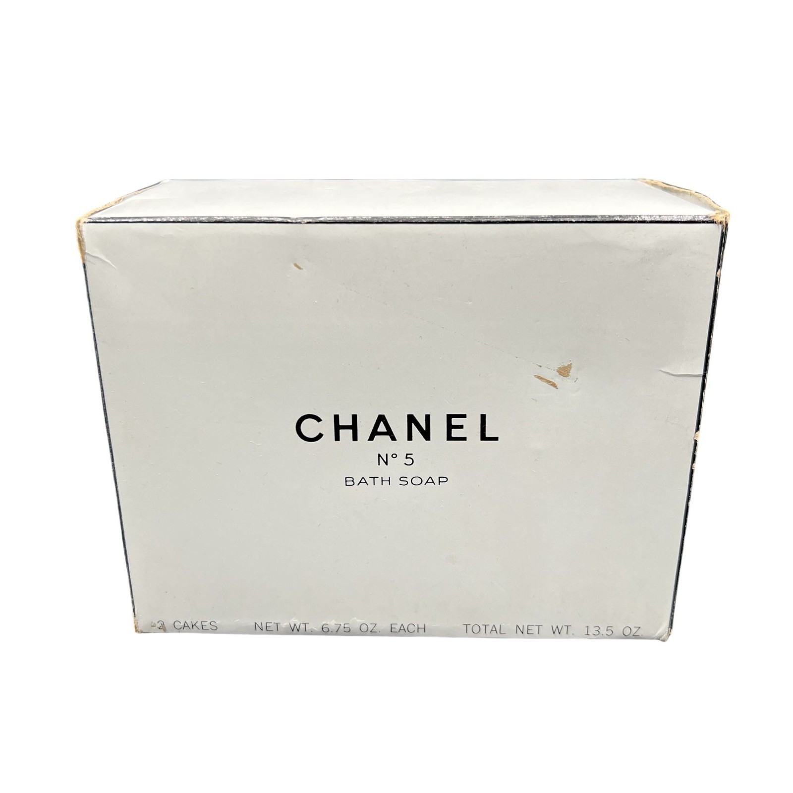 Chanel No. 5 1970 Bath Soap Set In Box 2 6.75 Oz Sealed Bars Luxurious Fragrance