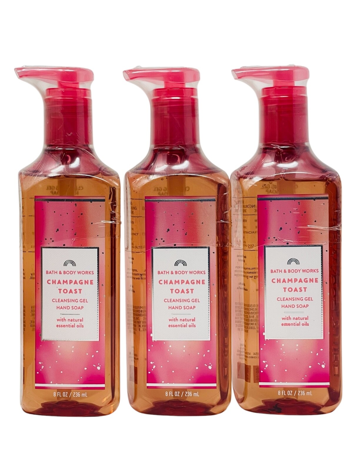 BATH & BODY WORKS CHAMPAGNE TOAST CLEANSING GEL HAND SOAP NEW