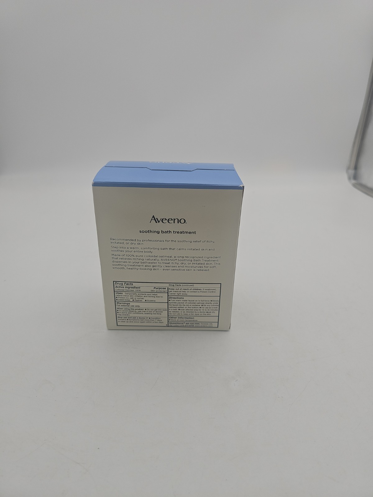 Aveeno Soothing Bath Treatment Oatmeal Skin Protectant 100% Natural USA Seller