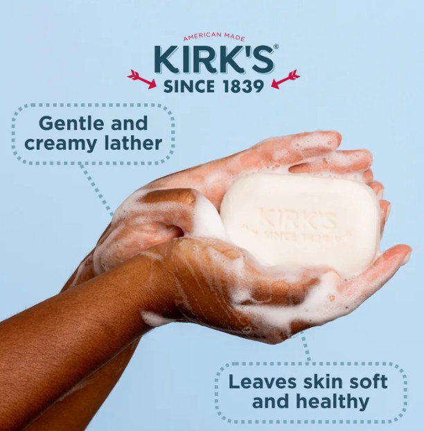 Kirk’s Original Fresh Scent Gentle Castile Soap 4 Ct Pack