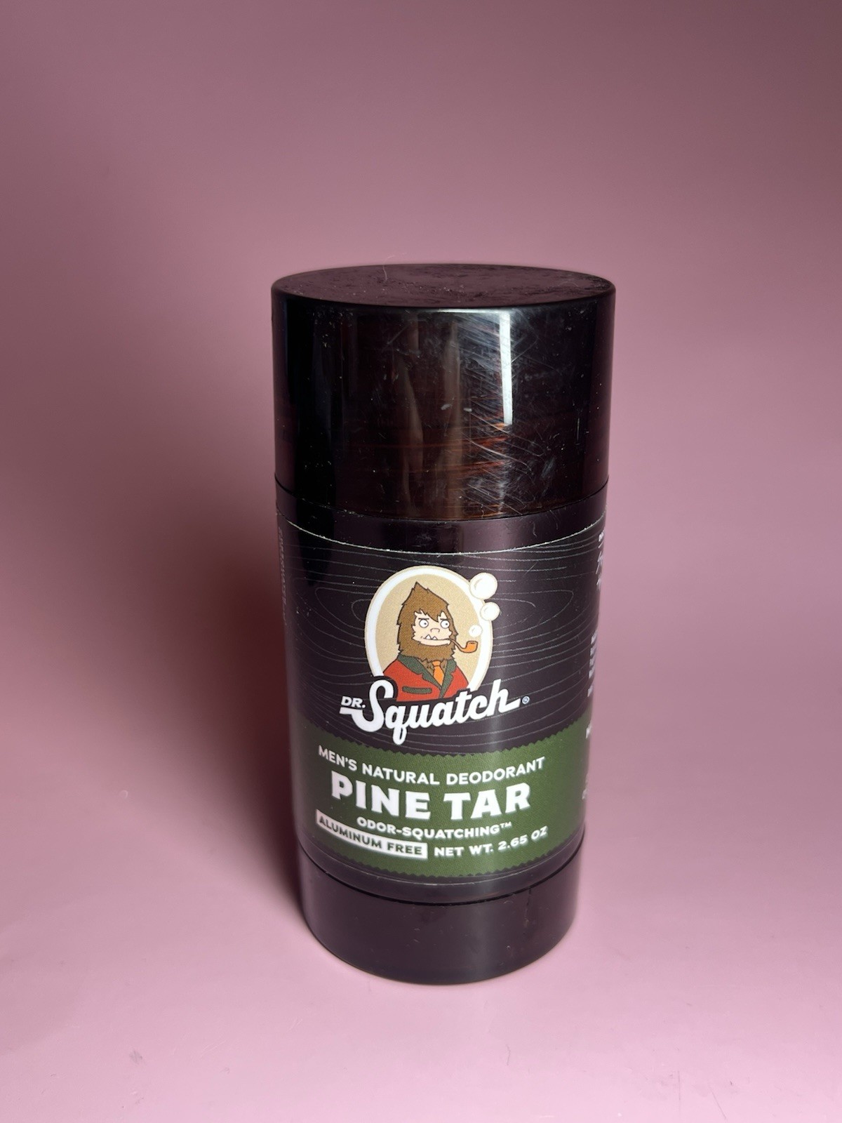 Dr. Squatch Pine Tar Men’s All Natural Deodorant 2.65 oz