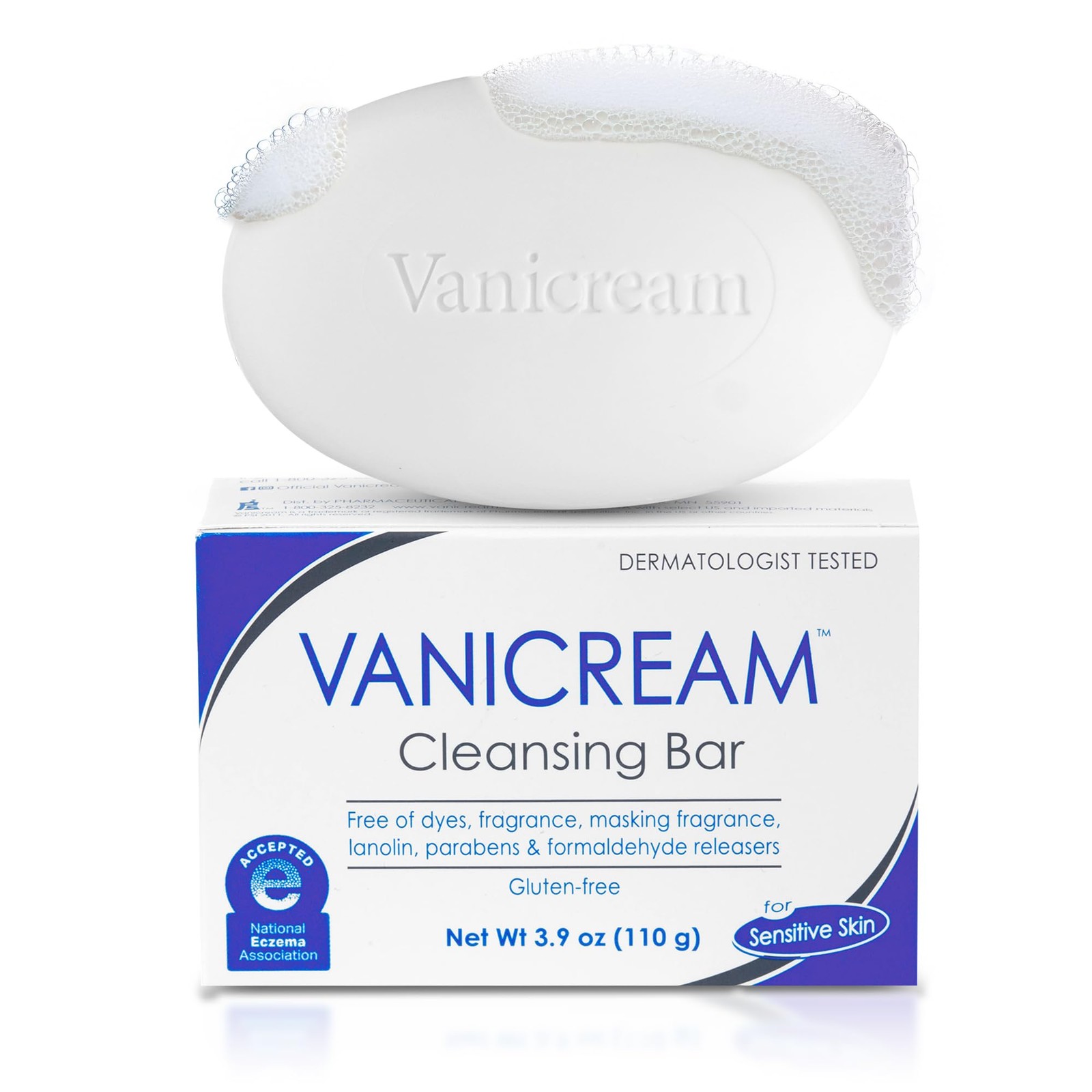 Cleansing Bar, 3.9 Oz, Pack of 12, Formulated without Common Irritants for Se…