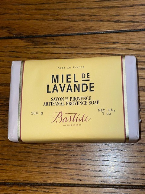 MIEL de LAVANDE Savon de Provence Soap Bar Bastide Made in France 7 oz. – NEW