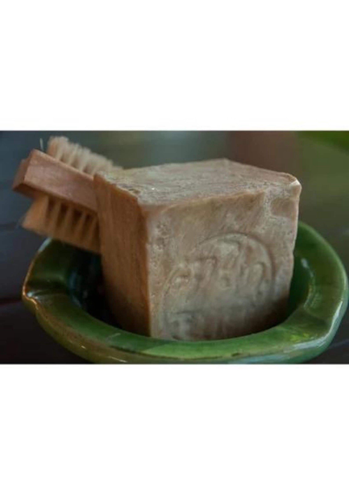 Handmade Natural Vegan Ancient Laurel Olive Oil Soap, Bath Body Hair Moisturizer
