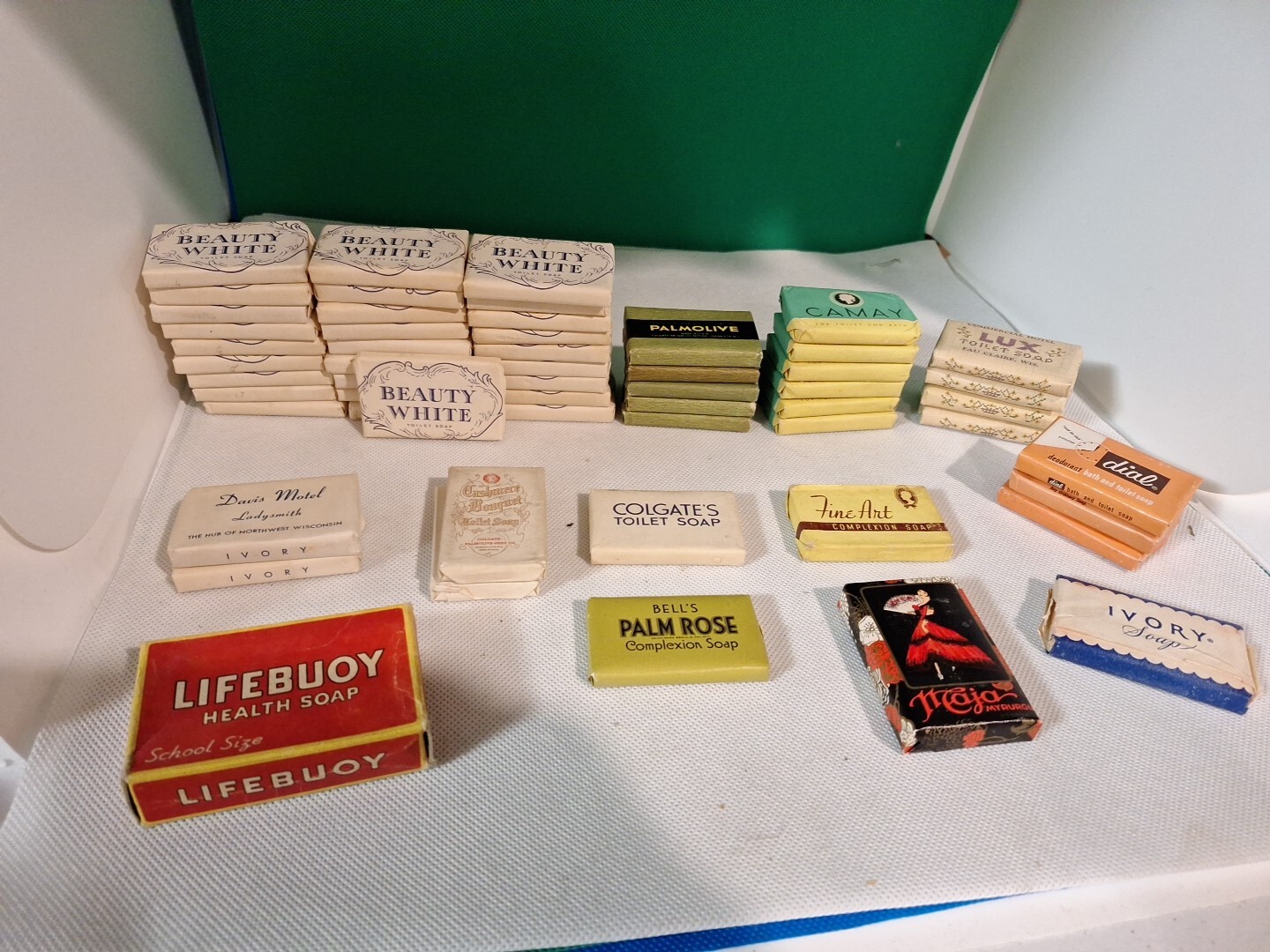 Motel/hotel Bar Soaps Small Bars. 56 Bars Variety. Old