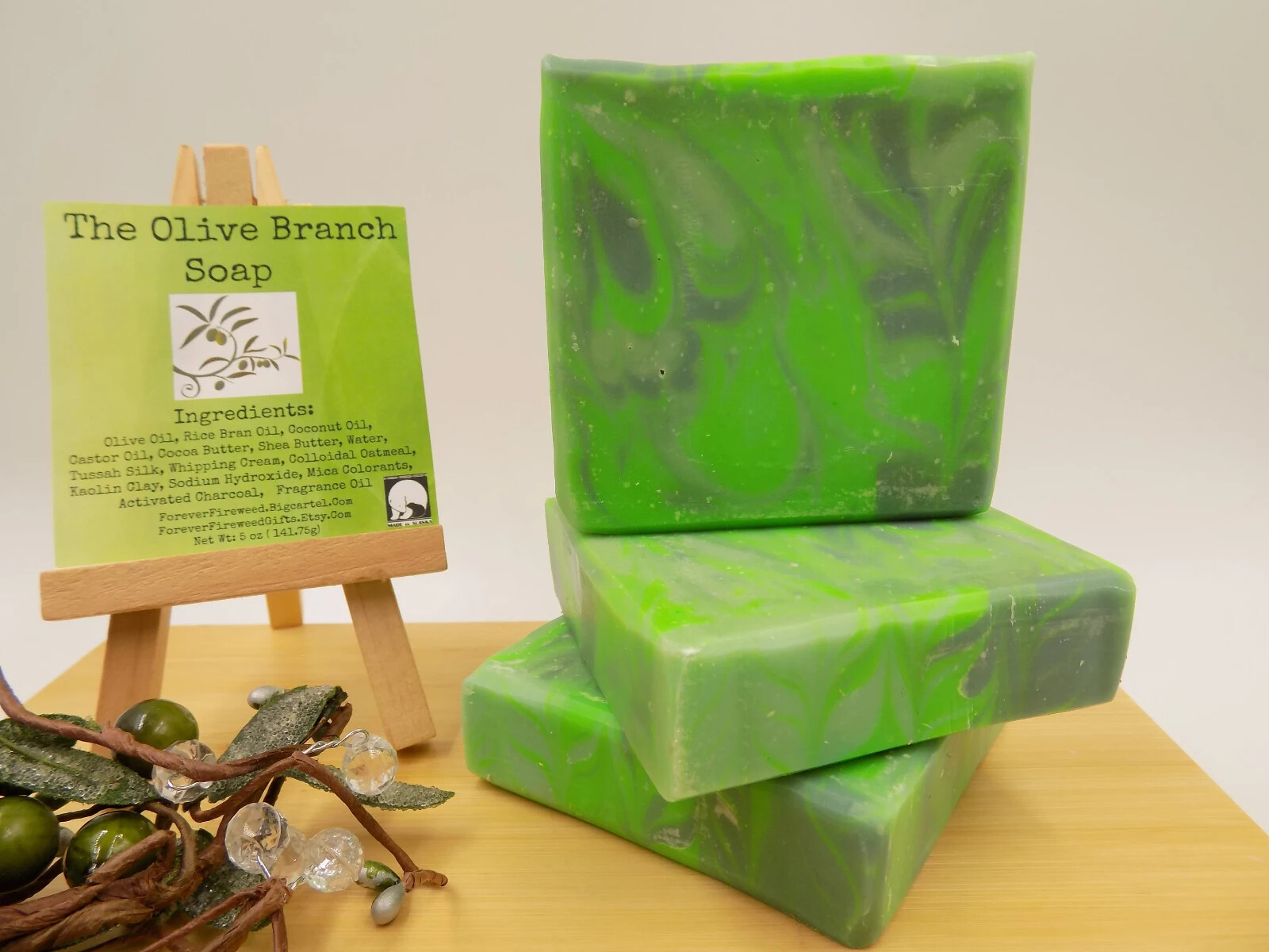 The Olive Branch Bar Soap