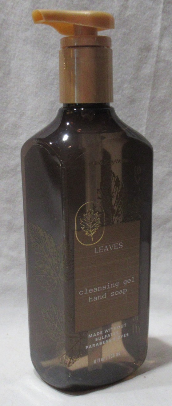 Bath & Body Works Cleansing Gel Hand Soap Lot Set of 2 Fall LEAVES