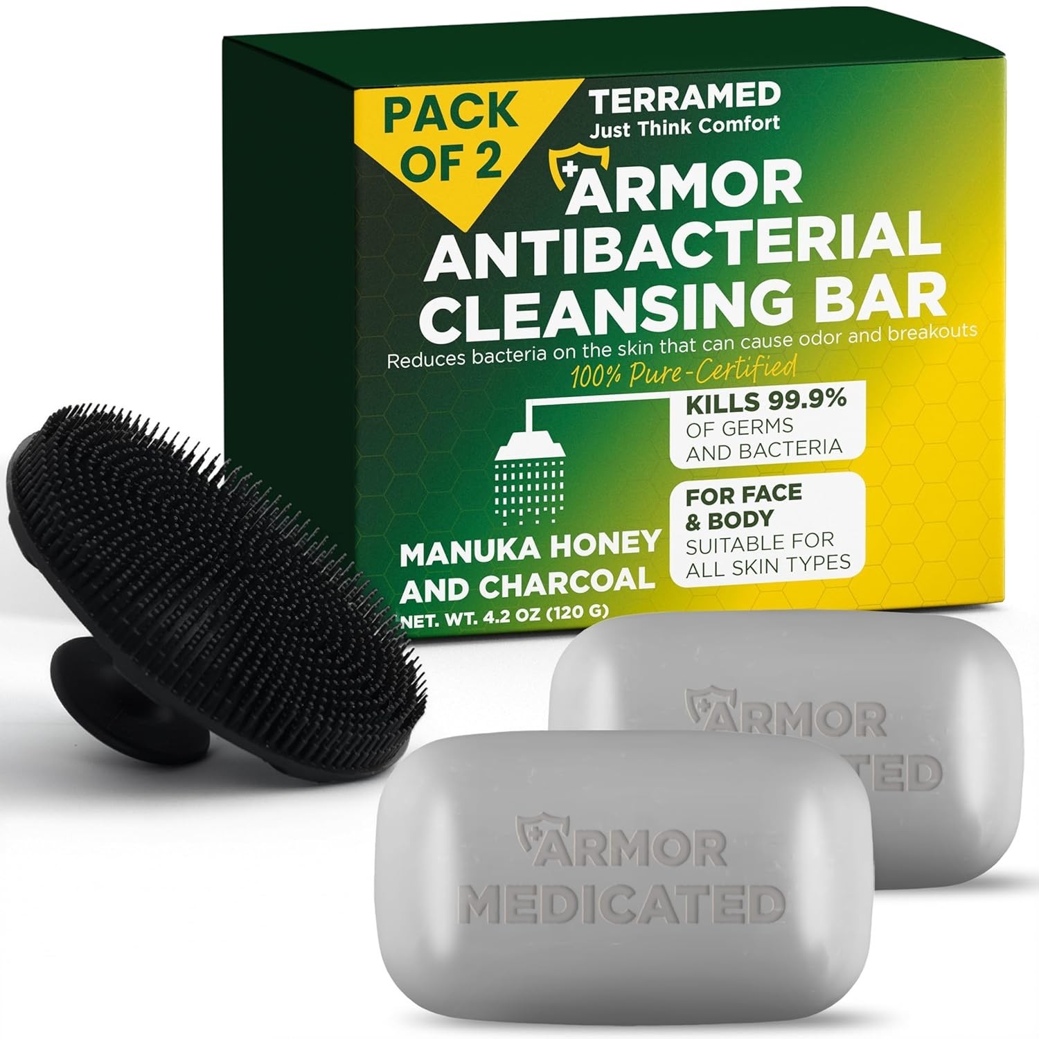 Antibacterial Soap Antibacterial Hand Soap for All Skin Types | Pack of 2