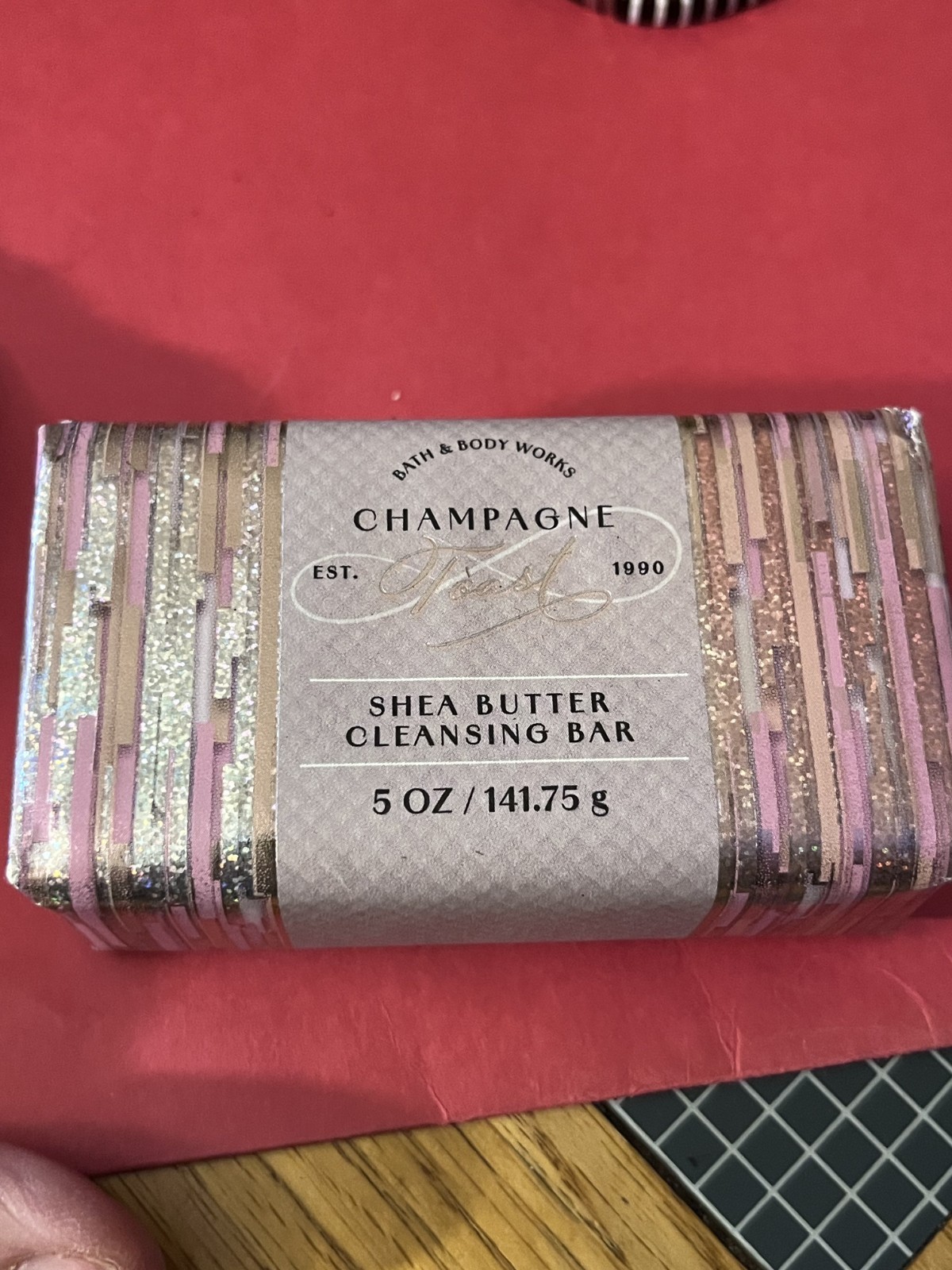 Bath and Body Works Champagne Toast Cleansing Bar ~ BRAND NEW!