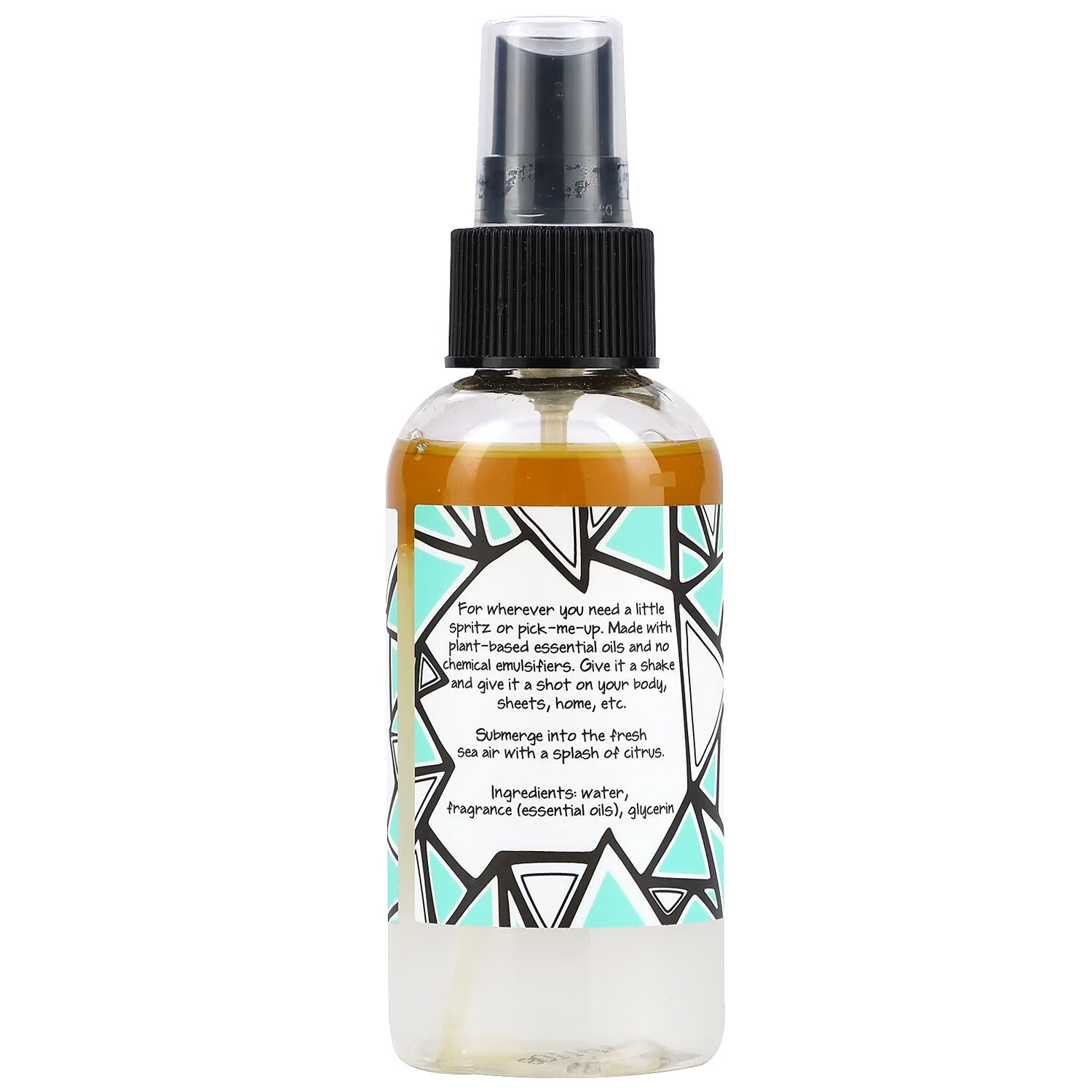 Zum, Zum Mist Aromatherapy Room and Body Mist, Sea Salt, 4 Fluid Ounces