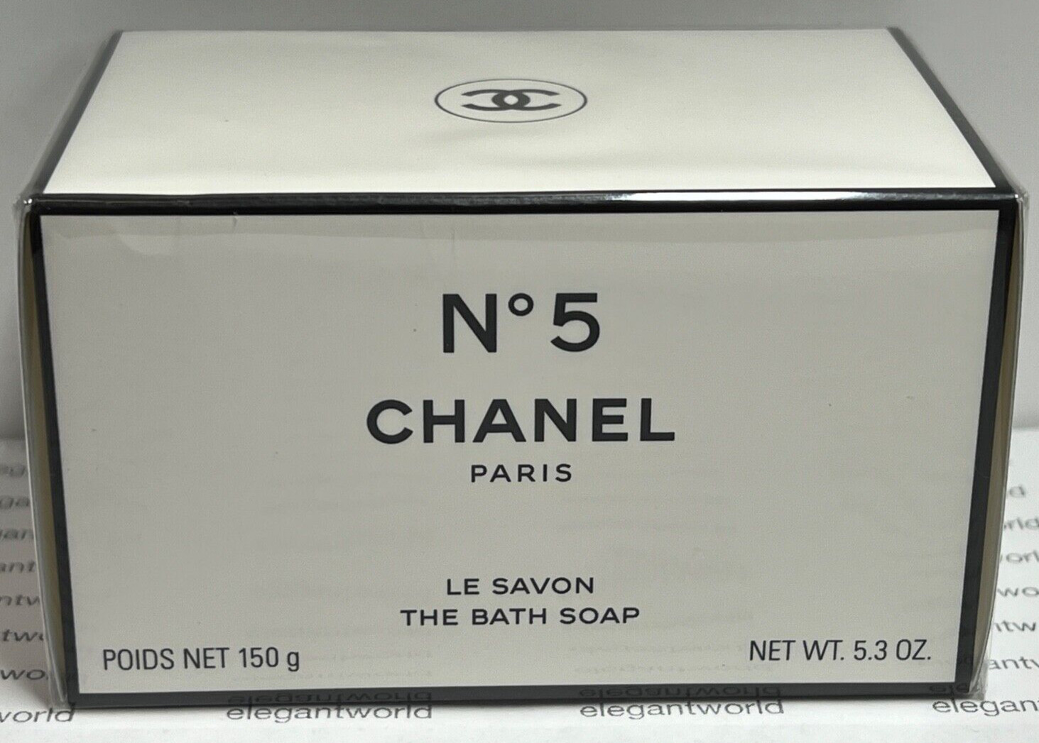 N°5 No5 Chanel Paris The Bath Soap Perfume Scented 100% AUTHENTIC, SEALED!