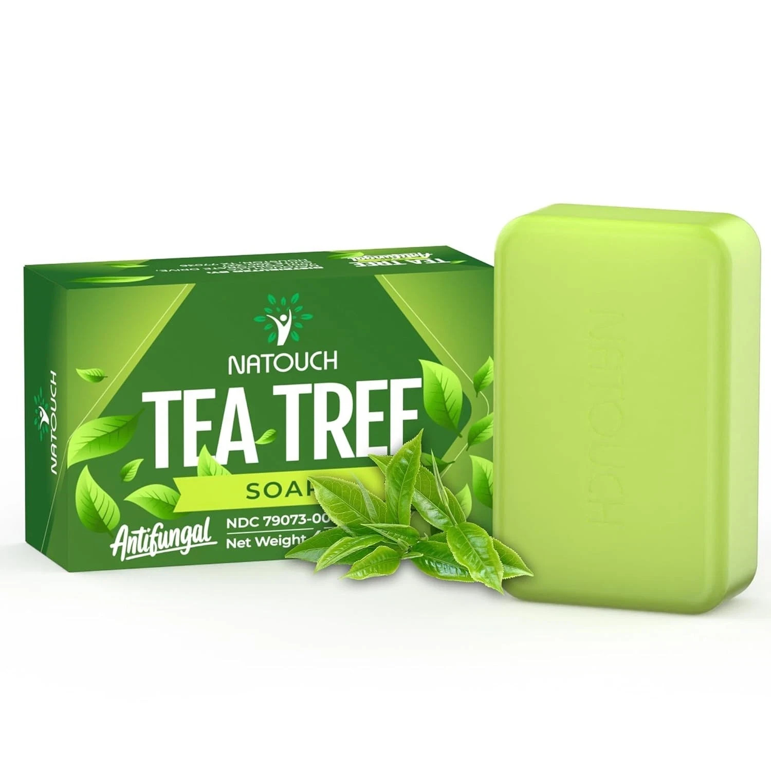 Antifungal Medicated Soap Bar, Athletes Foot Jock Itch Ringworm Yeast Infection