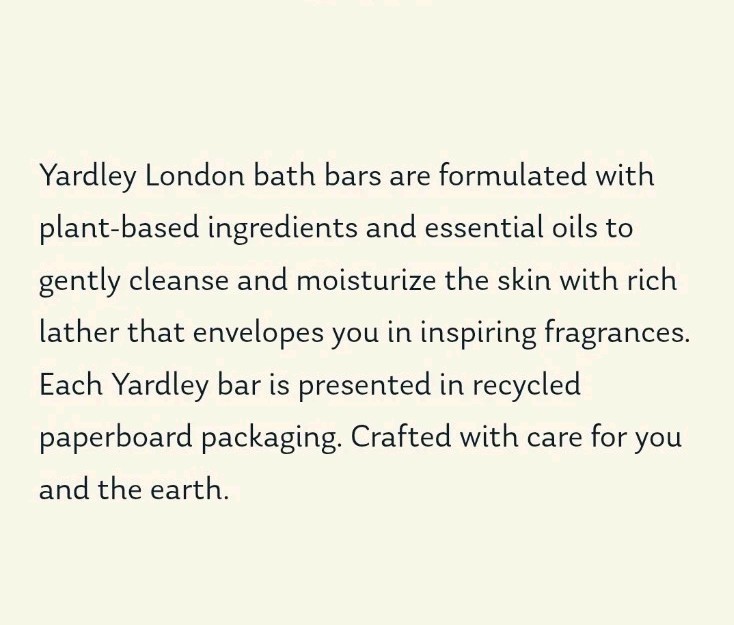 ❤️ YARDLEY ❤️ (4 Oz.) Bar 🍓🎀●STRAWBERRY CREAM●🎀🍓 ≈NOURISHING≈ Bath 🫧 Bar.