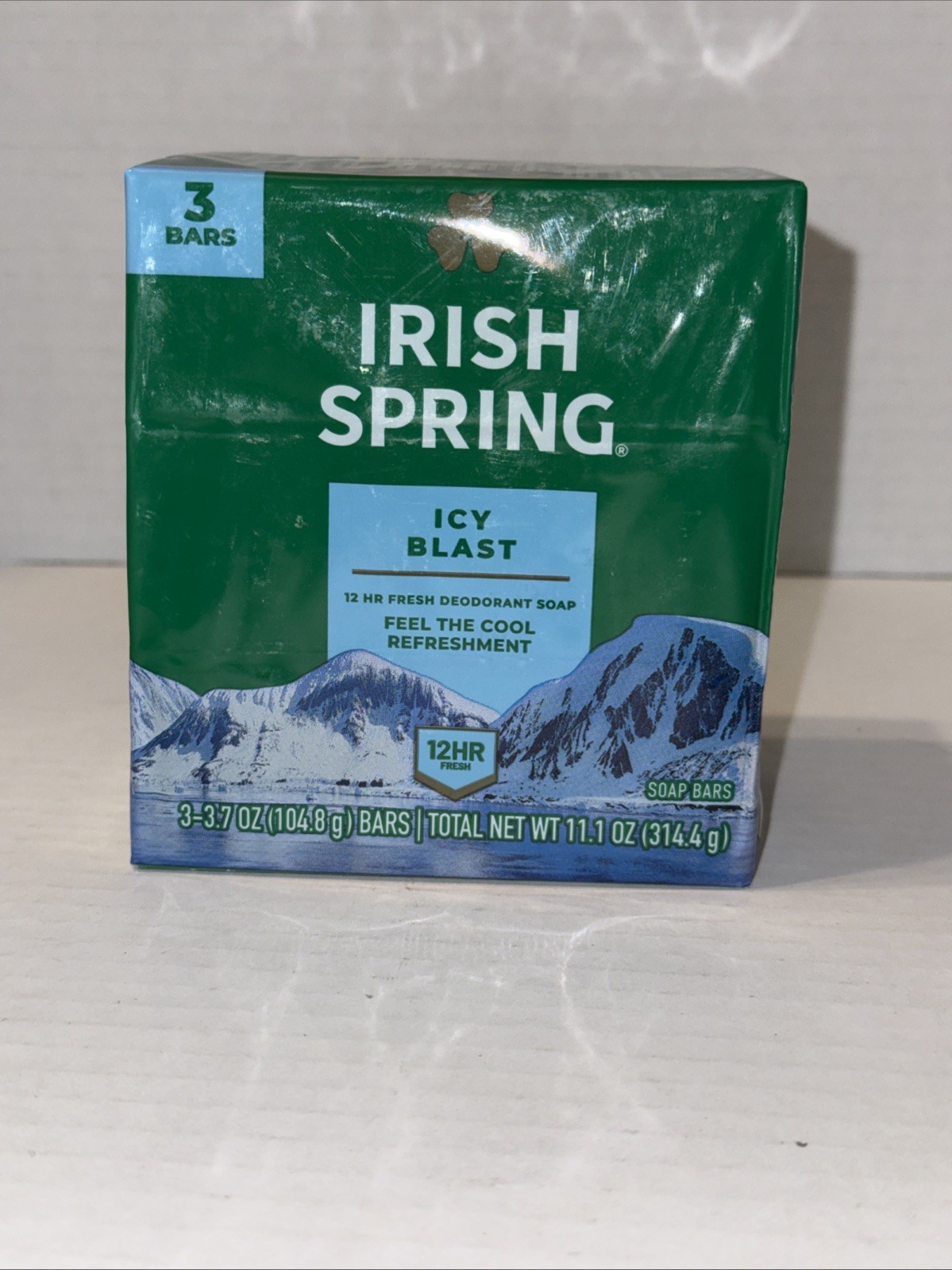 Irish Spring Bath Bar Icy Blast 3.75 Oz 3 x 3.75 oz bars