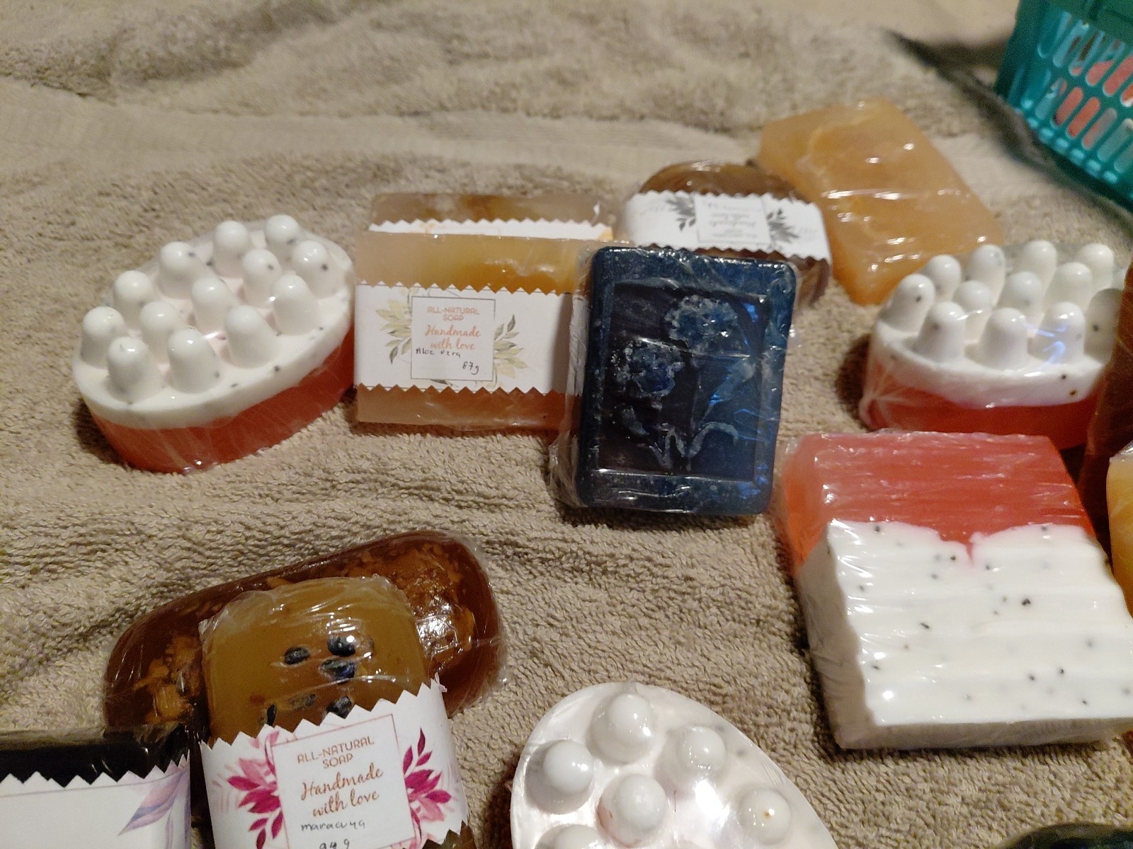 Jabones Artesanales Set of 4 Handmade Soap